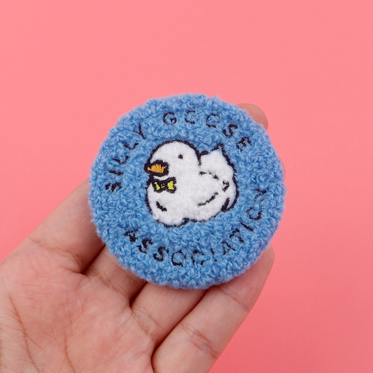 Шуточная гусиная жесть булавка кнопка брошь мультяшное забавное полотенце