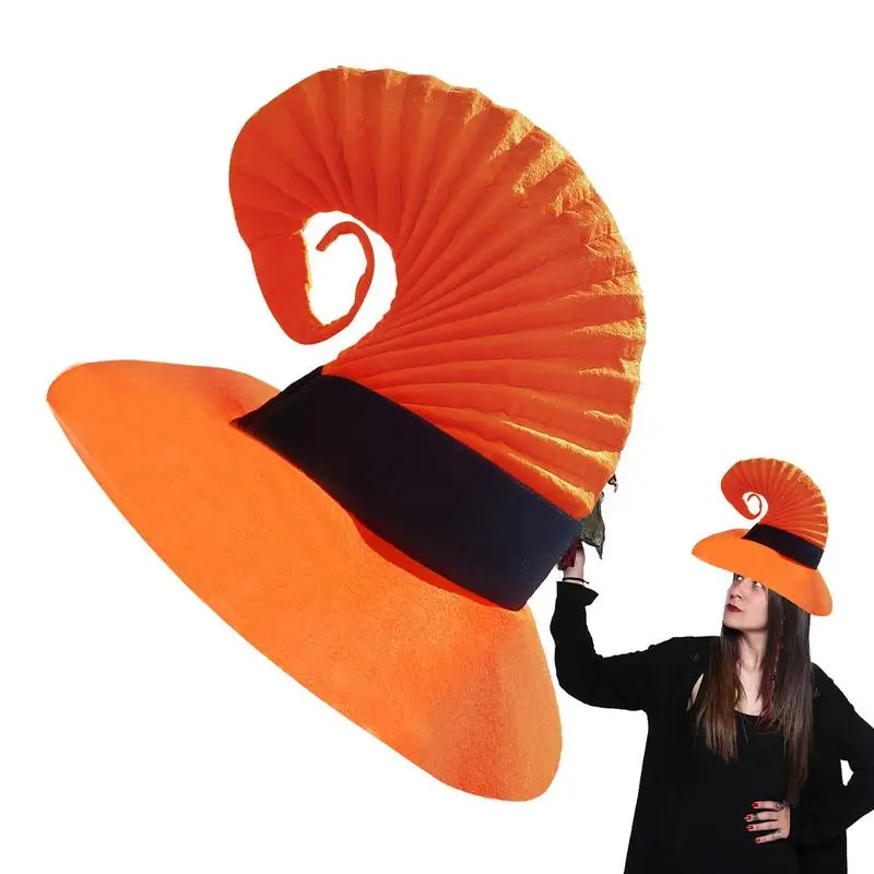 

Halloween Witch Hat Bandage Halloween women Costume Bow Wizard Hat Adult Gothic Lolita Cosplay Costume Accessories Party Supplie