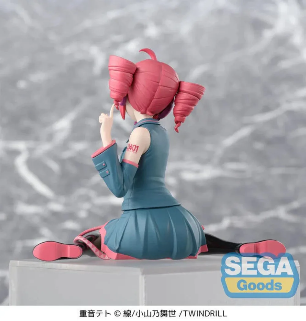 Фото 【JM】100% Оригинальная фигурка Sega Fave Premium Chokonose Utau Kasane Teto из коллекционной серии, модель для декора, в наличии №3