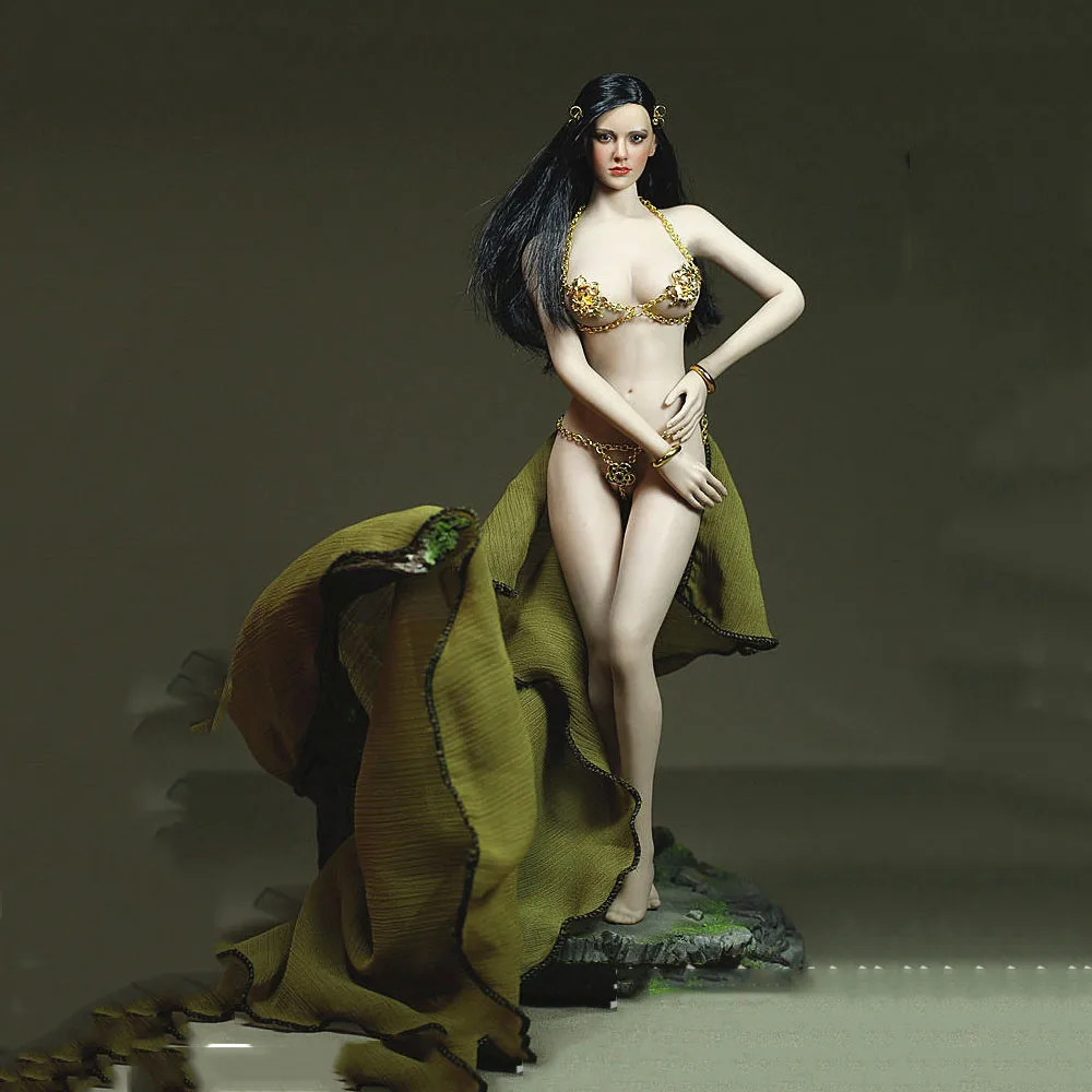 

Женская длинная юбка в масштабе 1:6, длинная юбка с длинной цепочкой