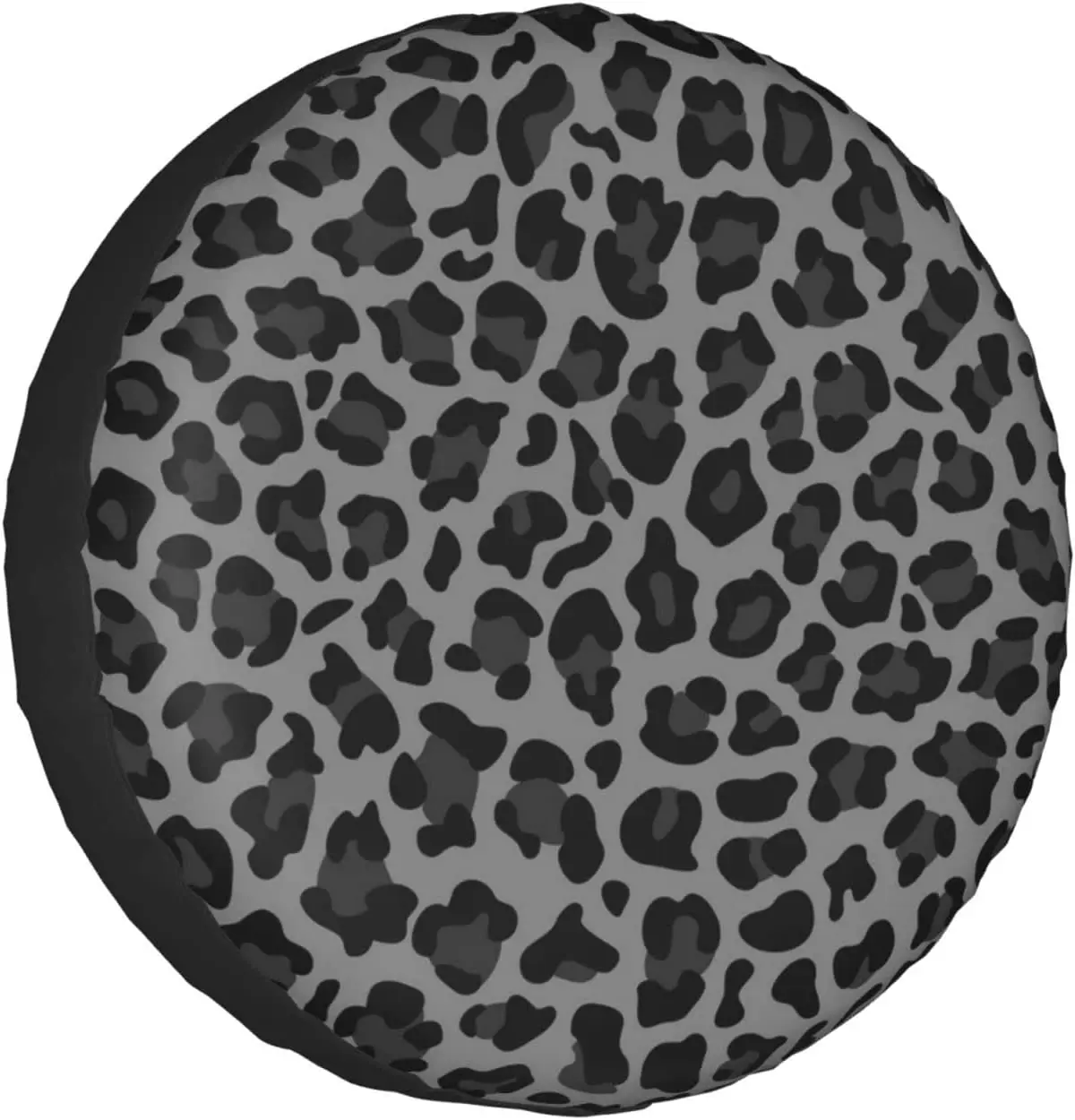 

Gray Leopard Pattern Tires Cover Car Tire Protection Cover Cloth Waterproof Tire Cover Spare Tire Guard