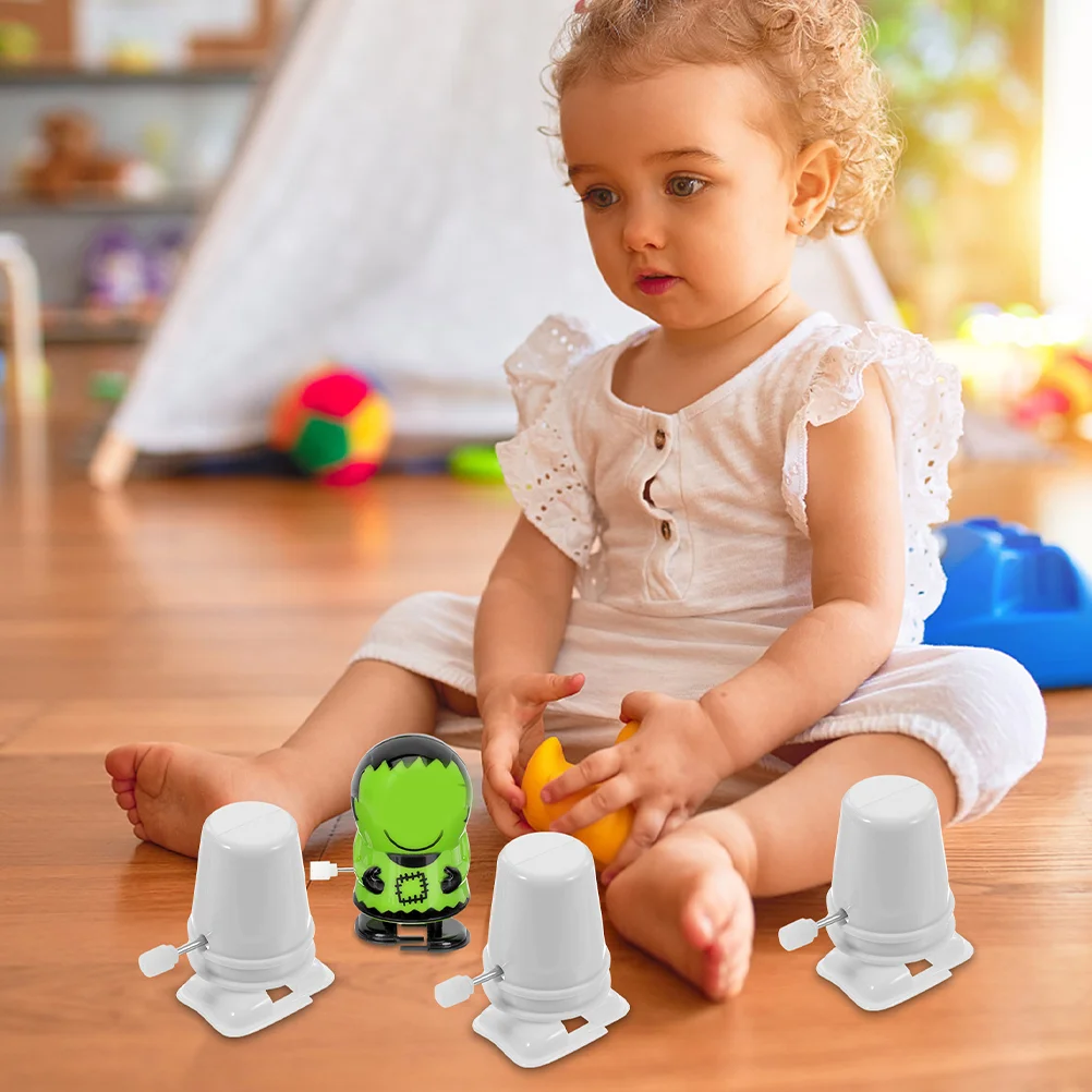 12 шт. Заводный робот движение роботы игрушки ремонт замена мини-перемотка база