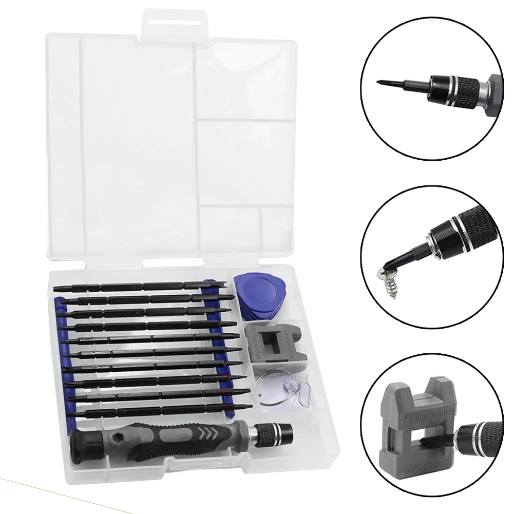 

Brand New Exquisite High Quality Screwdriver Tool 24pcs/set Metal + Rubber 24 In1 Multifunctional Phone Repair