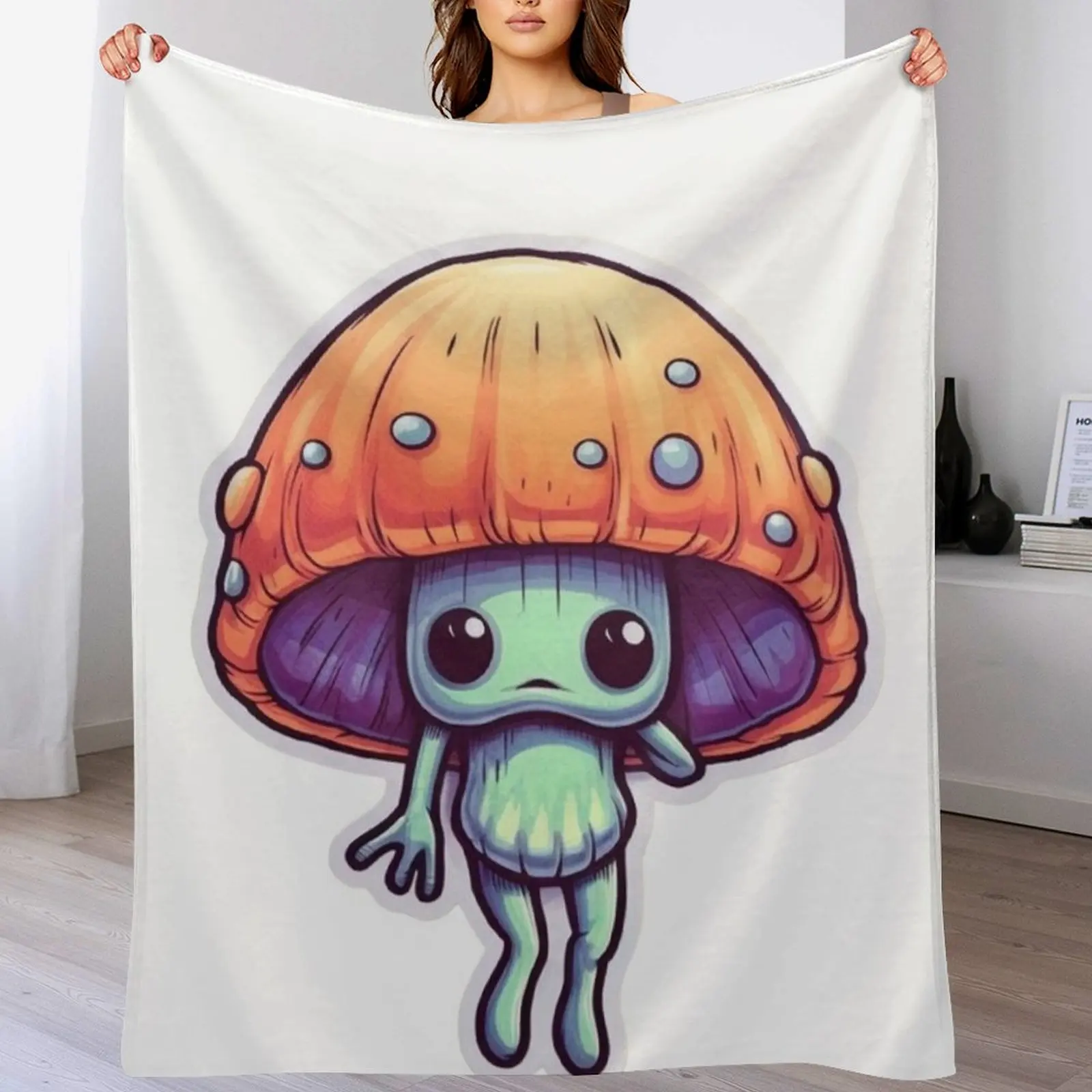 Одеяло-компаньон Апоatomic пушистые изделия модные диваны манга одеяла