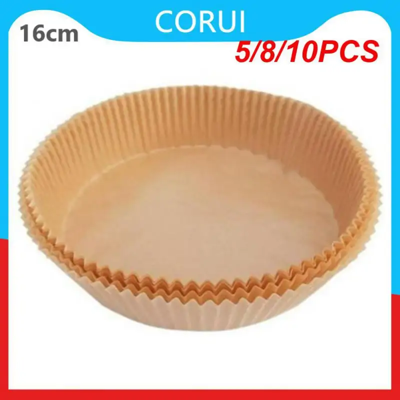 

5/8/10PCS Silicone Oil Paper Disposable Tray Paper Micro-wave Baking Paper Air Fryer Special Paper Kitchen Tools And Gadgets