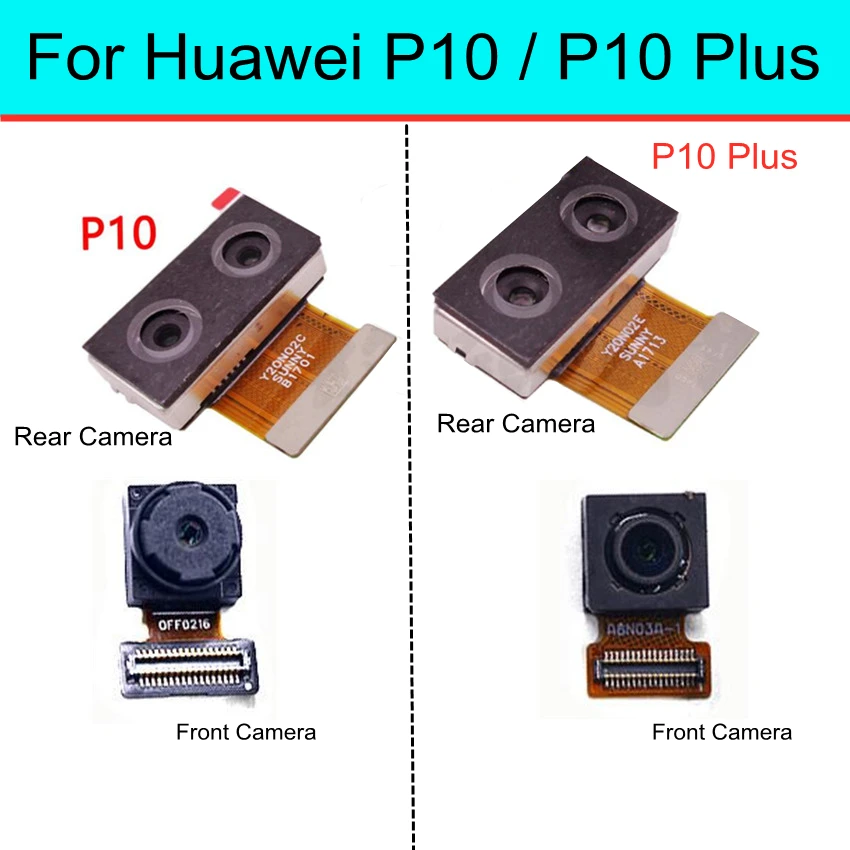 

For HUAMEI P10 PLUS Front & Rear mounted camera Flex Cable Replacement Part