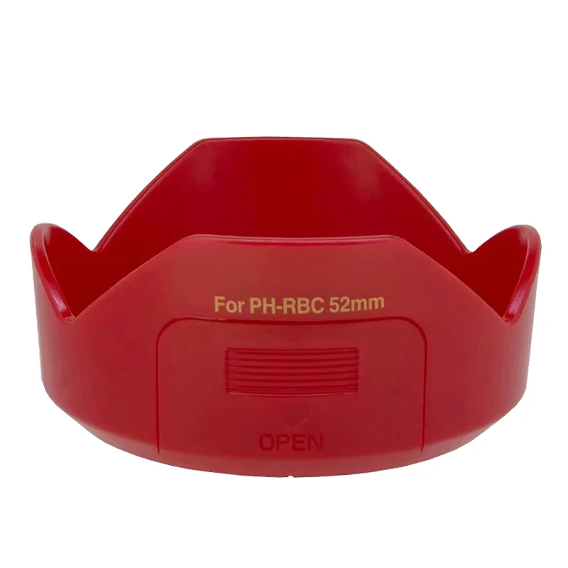 

PH-RBC PHRBC 52MM Shade camera Lens Hood protector for PENTAX pk DA 18-55mm f/3.5-5.6 AL WR camera