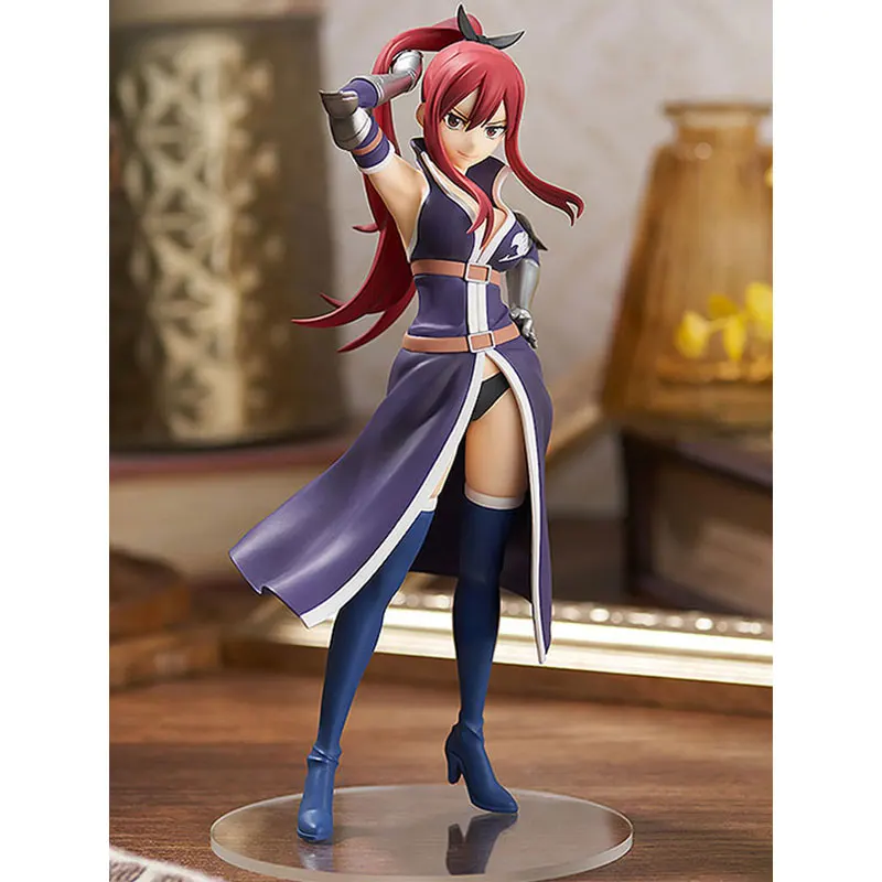 

In Stock Original GSC POP UP PARADE anime figure 17cm fairy tails Erza Scarlet action figure collectible model toys for boys