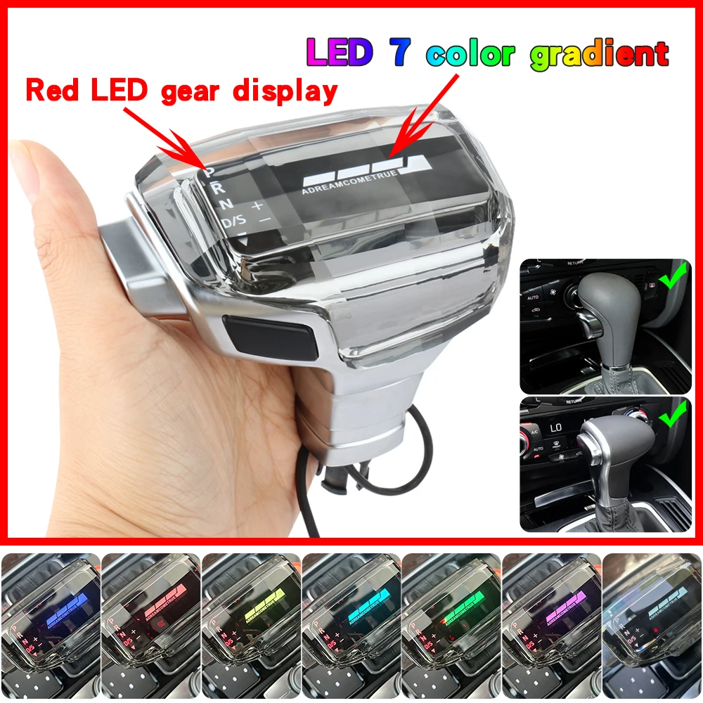 Ручка рычага переключения передач для audi a6 c6 c7 A4 A5 Q5 Q7 S5 S6 S7