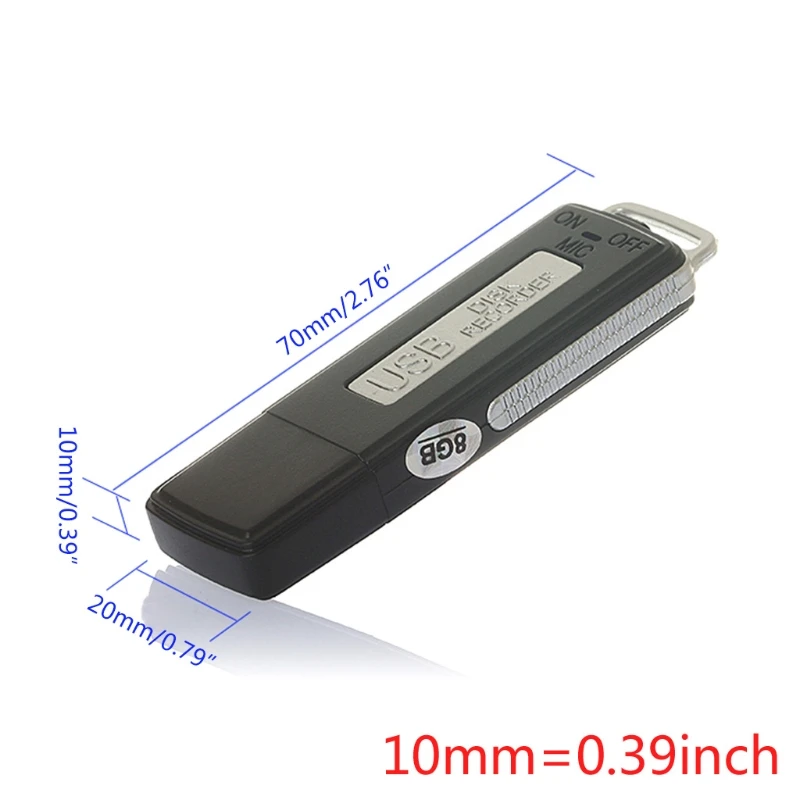Mini Voice Recorders Security Mini Usb Flash Drive Recording Dictaphone Easy To Carry