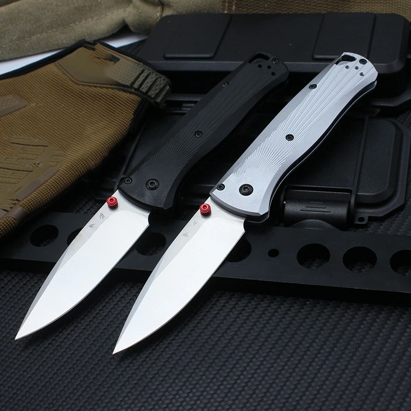 

Тактический складной нож для кемпинга с лезвием M390 BM 535, алюминиевая ручка, карманные ножи с защитой от безопасности на открытом воздухе, инструмент для повседневного использования