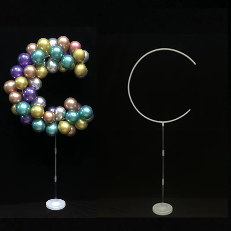 

2set DIY Moon Balloon Holder Ballons Stand Column Ballons Arch for Eid Ramadan Party Favor Eid Al-fitr Ramadan Mubarak Decor