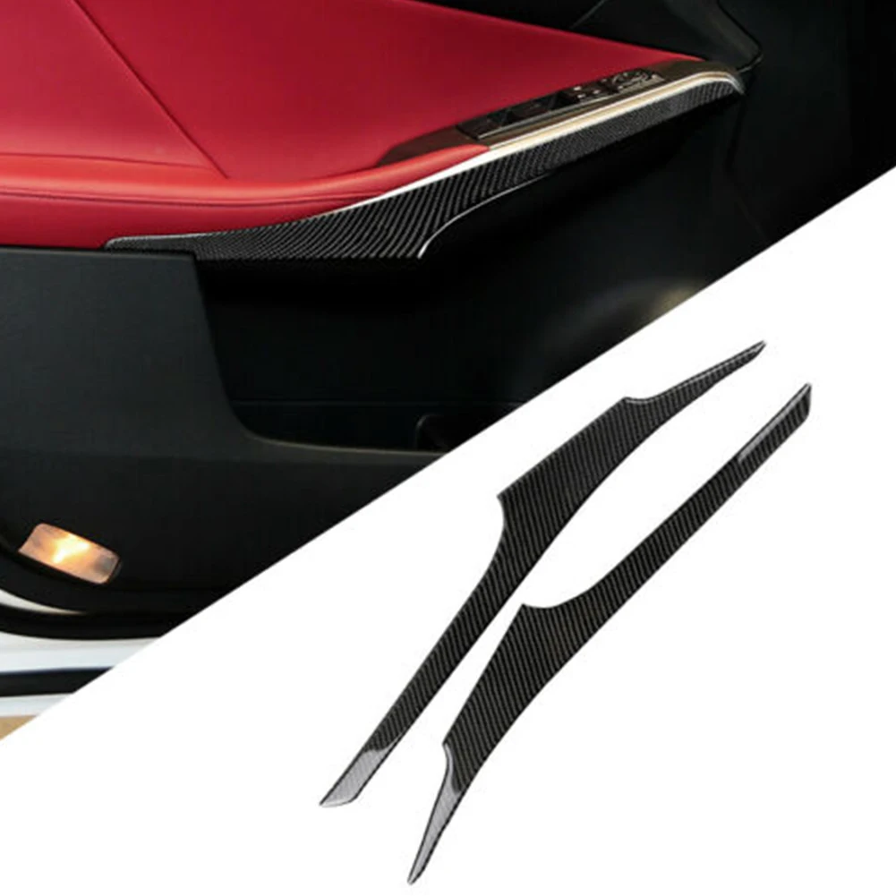 

Стикер из углеродного волокна для LEXUS IS250 IS300 IS350 2014-18 Door стикер для подлокотника Cover Trim Door стикер для подлокотника