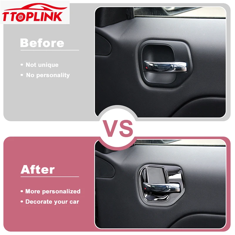 ABS Inteiror автомобильная внутренняя дверная чаша декоративная крышка для Jeep Patriot