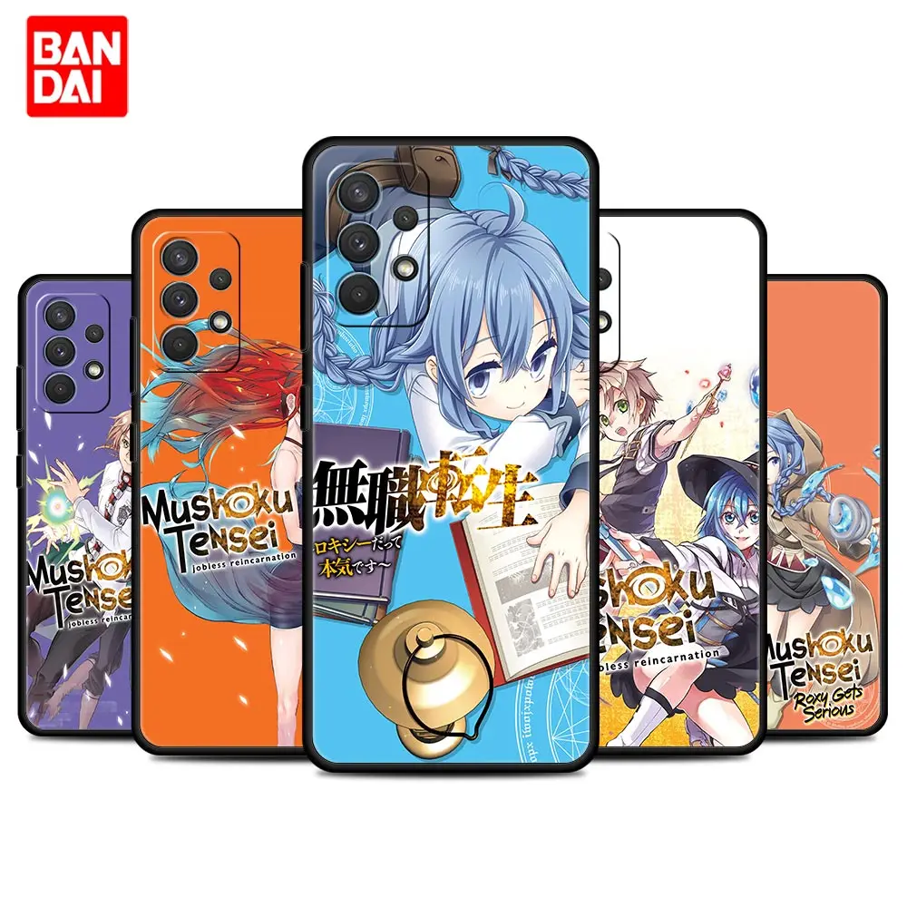 

Mushoku Tensei Rudeus Case for Samsung Galaxy A12 A52 S20 FE A51 A32 A21s S21 A50 A71 A02s A31 Plus Ultra Capa Silicone Cover