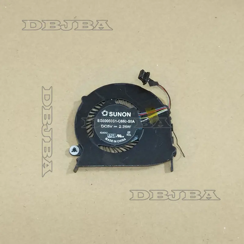 Кулер для охлаждения процессора ноутбука LENOVO THINKPAD Yoga 11E 20ED 20EE 00HT850 EG50050S1-C660-S9A 5 в 2,25 Вт