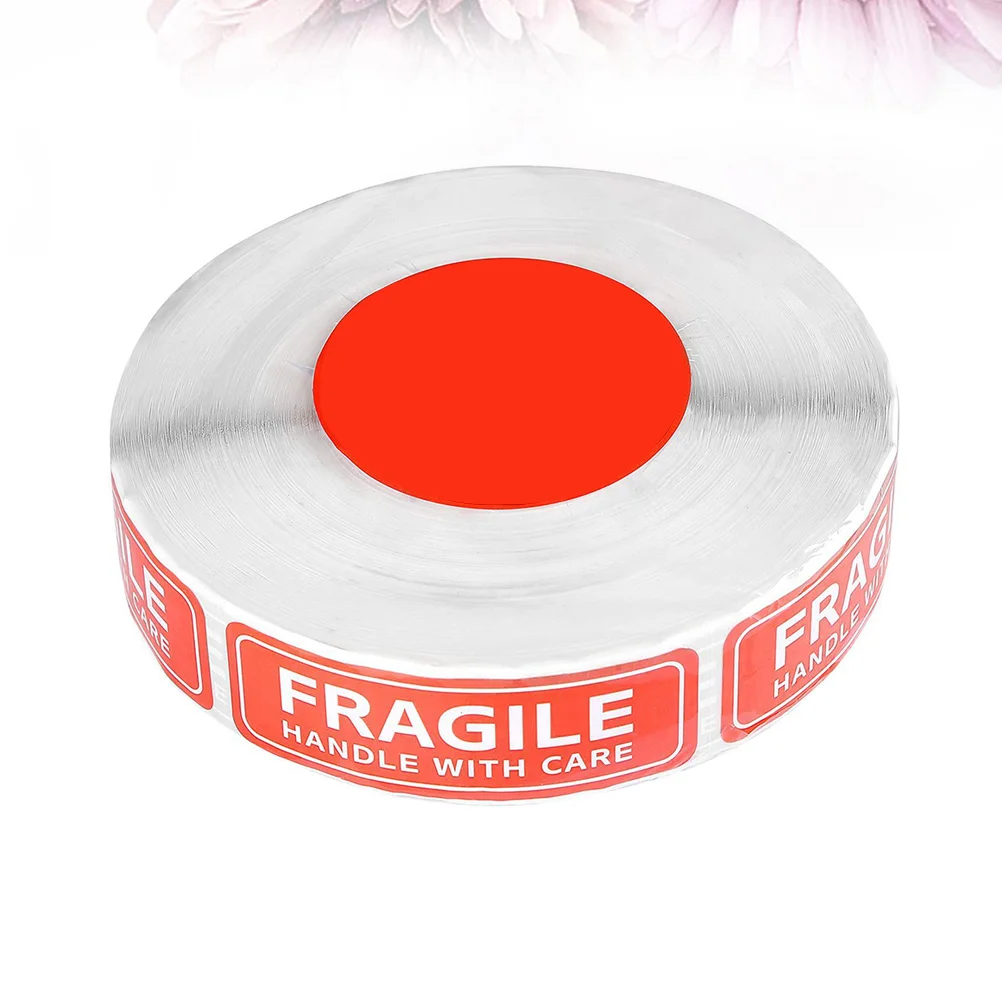 

Shipping Labelslabel Mailing Packages Fragile Stickers Packing Roll Warning Package Stamp Mail Happy Sticker