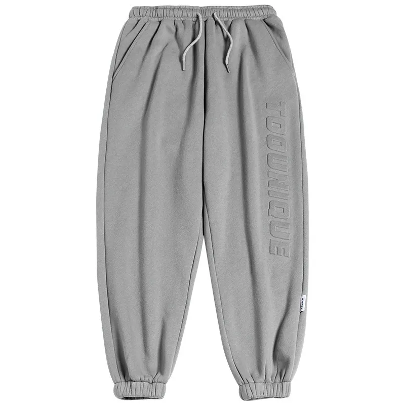 

Sensir21 Весенние новые мужские повседневные штаны Три-ди с тиснением мужские спортивные трикотажные брюки