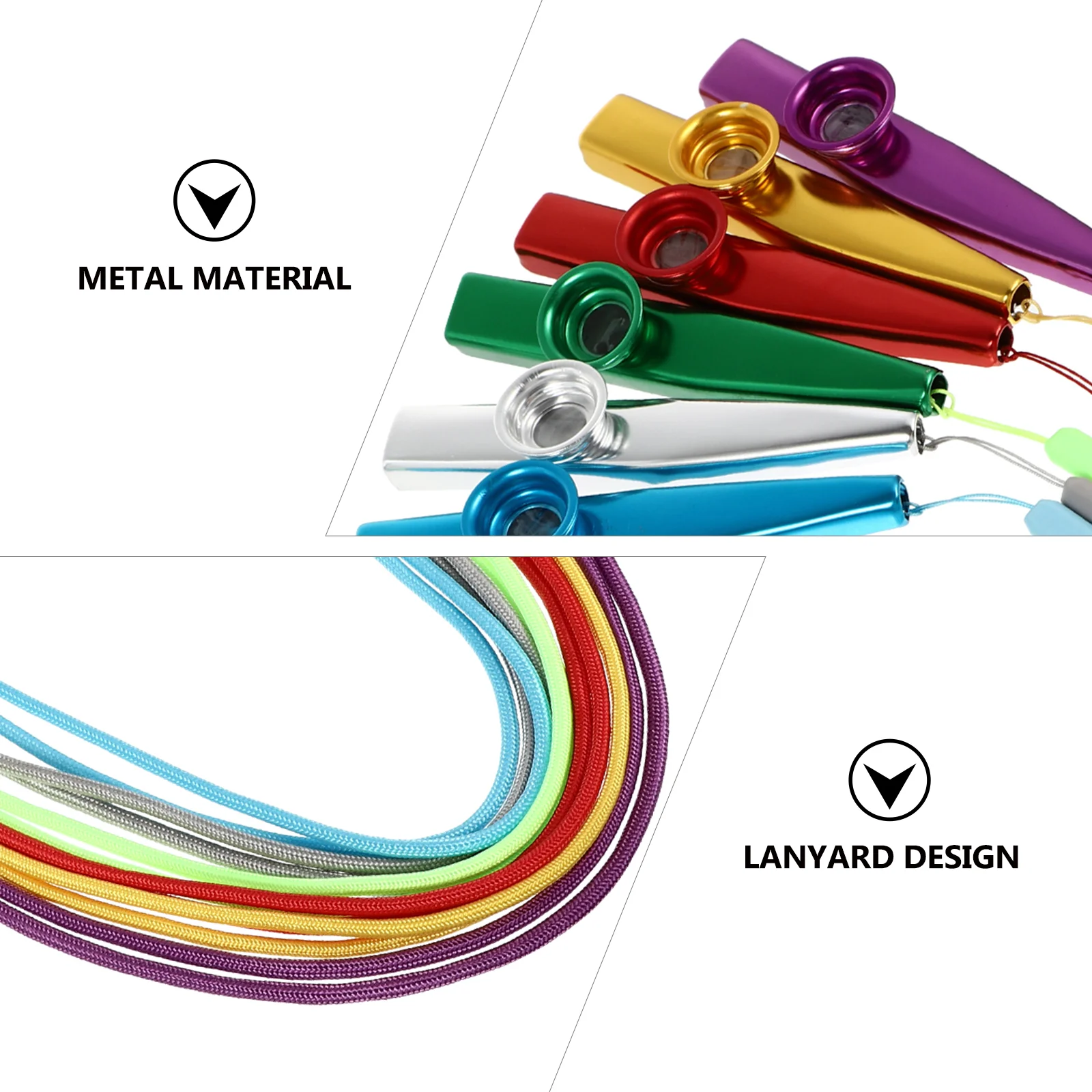 6 шт. портативные флейты забавные игрушки Kazoo для раннего образования (разные