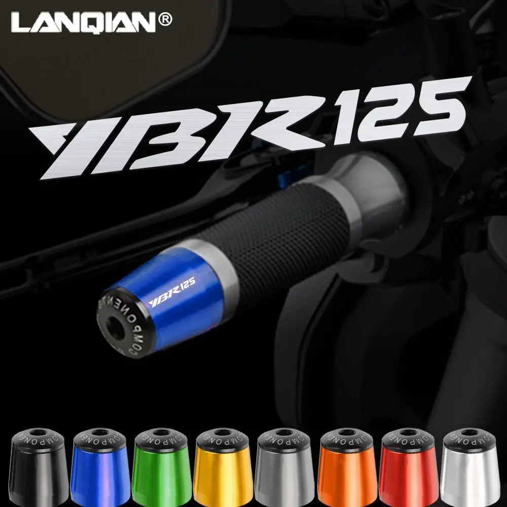 

Motorcycle Handlebar Caps Handle Bar Grips Ends Plug For YAMAHA YBR125 YBR 125 2005-2014 2009 2010 2011 2012 2013 Accessories