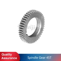 spindle gear 45 teeth cj0618 mini lathe steel gear spares