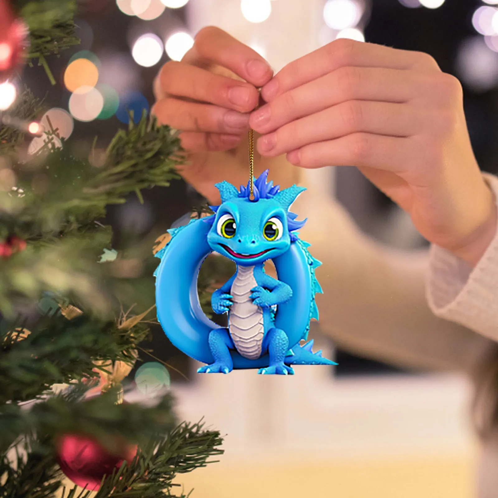 Календарь с подвеской в виде дракона календарь обратным отсчетом 2D плоский