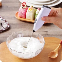electric milk frother automatic handheld foam coffee maker egg beater milk cappuccino frother portable kitchen coffee whisk tool