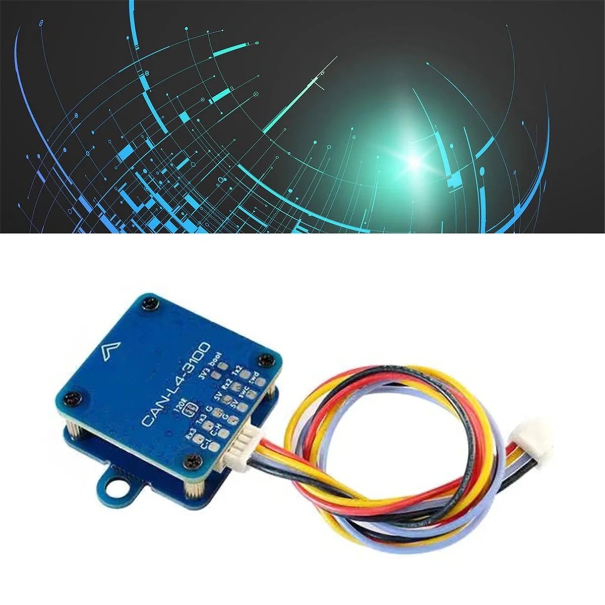 CAN-L4-3100 Магнитометр AP PERIPH RM3100 Протокол DroneCAN для радиоуправляемой модели самолета