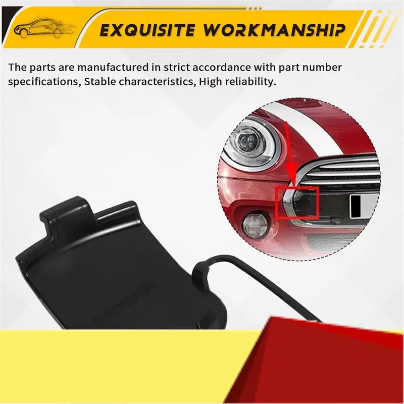 

51117337796 Крышка проушины фаркопа переднего бампера для MINI F55 F56 F57 Cooper S Hatchback 2018 2017 2016-M53K