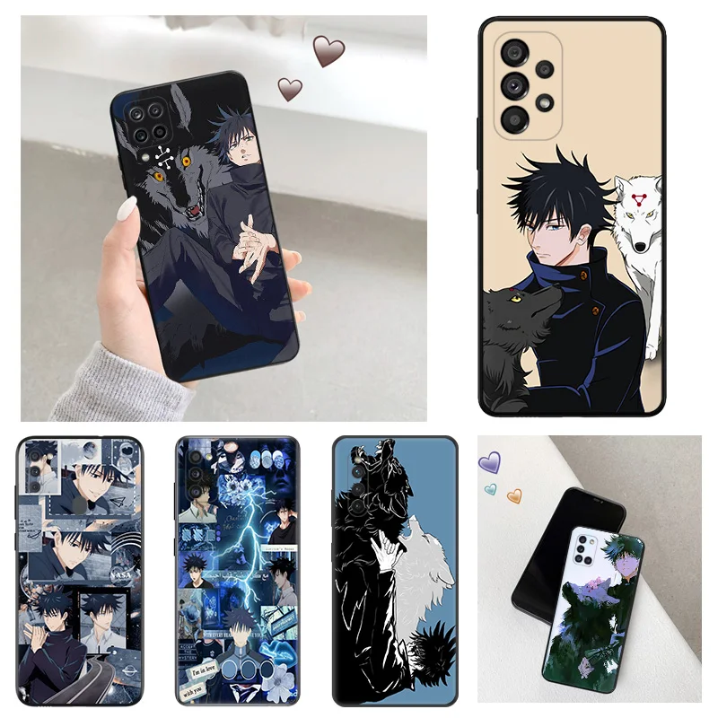 

Soft Phone Cases For Samsung A33 A53 A73 A72 A71 A51 A52 A42 A41 A32 A31 A23 A22 A14 A13 A12 A11 Fushiguro Megumi Jujutsu Kaisen