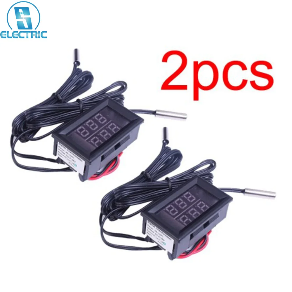 2 шт. автомобильный термометр с щупами 4-28 в