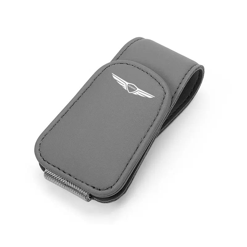 

Автомобильный держатель для очков, зажим для хранения очков для Genesis G80 GV70 GV80 GV60 G70, автомобильный держатель для солнцезащитных очков, аксессуары для интерьера