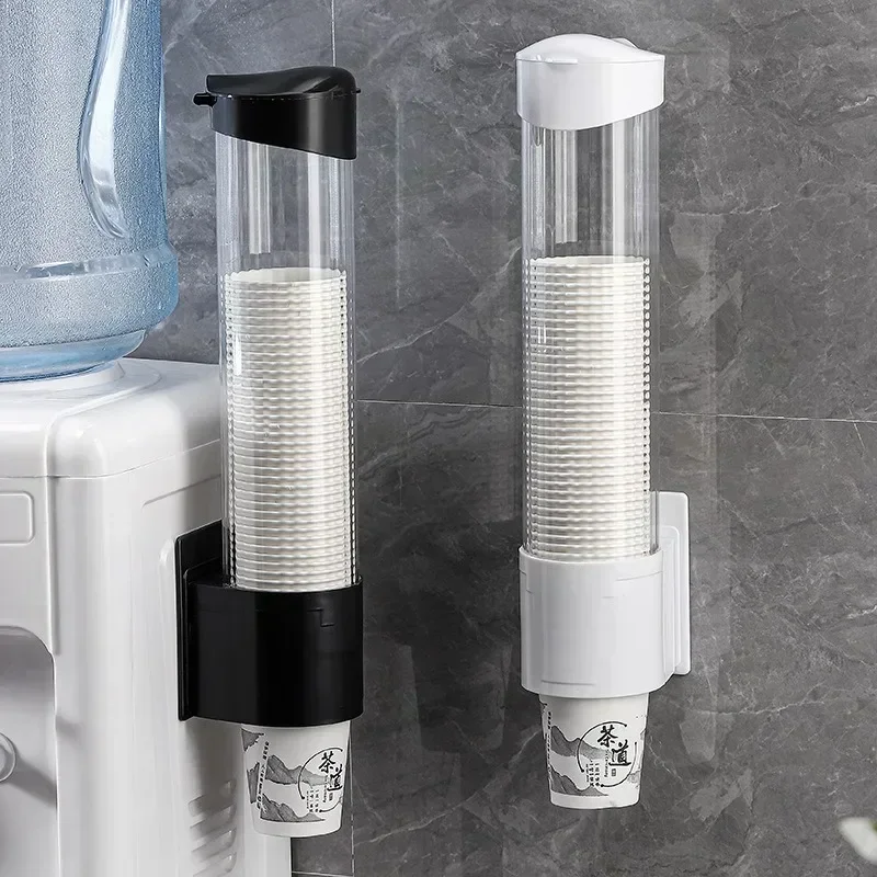 Новый пластиковый одноразовый диспенсер для бумажных стаканчиков настенный