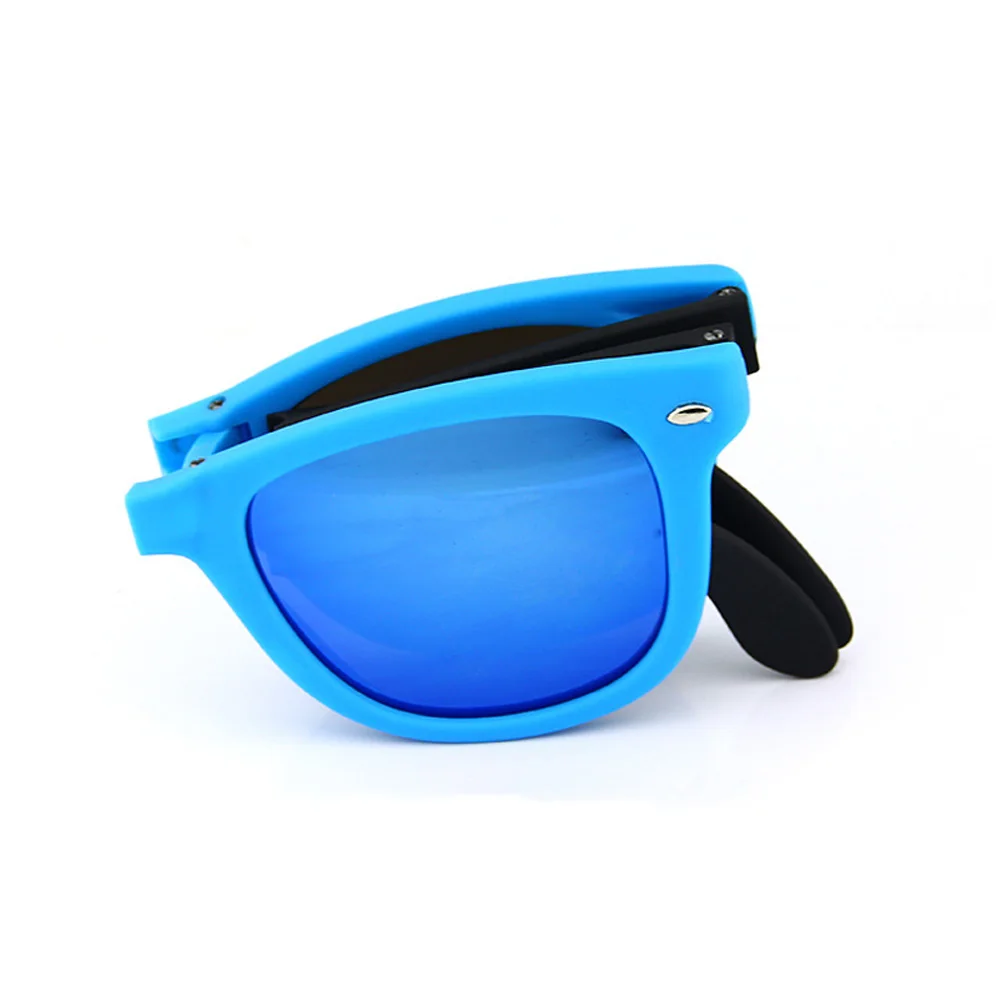 Shonemes складные солнцезащитные очки для мужчин и женщин винтажные зеркальные