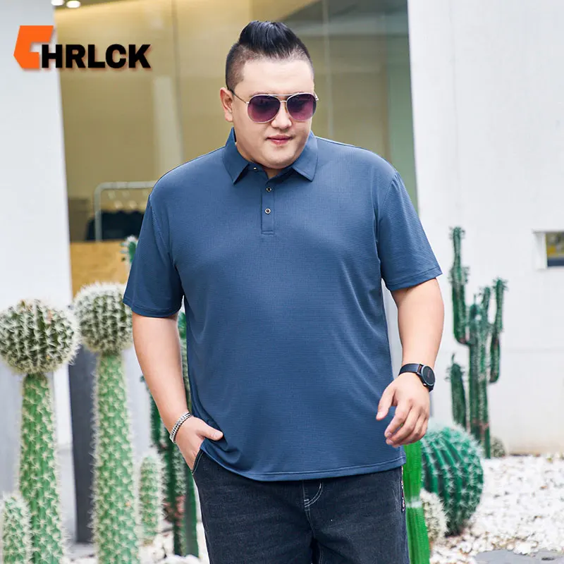 CHRLCK Большие размеры летняя мужская свободная модная универсальная футболка из