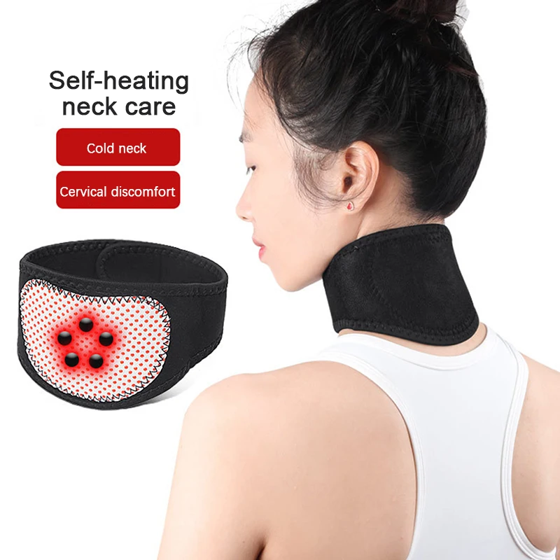 

Самонагревающийся Магнитный защитный шейный ремень для шеи шейный ремень для снятия боли шейный позвоночник защита для здоровья