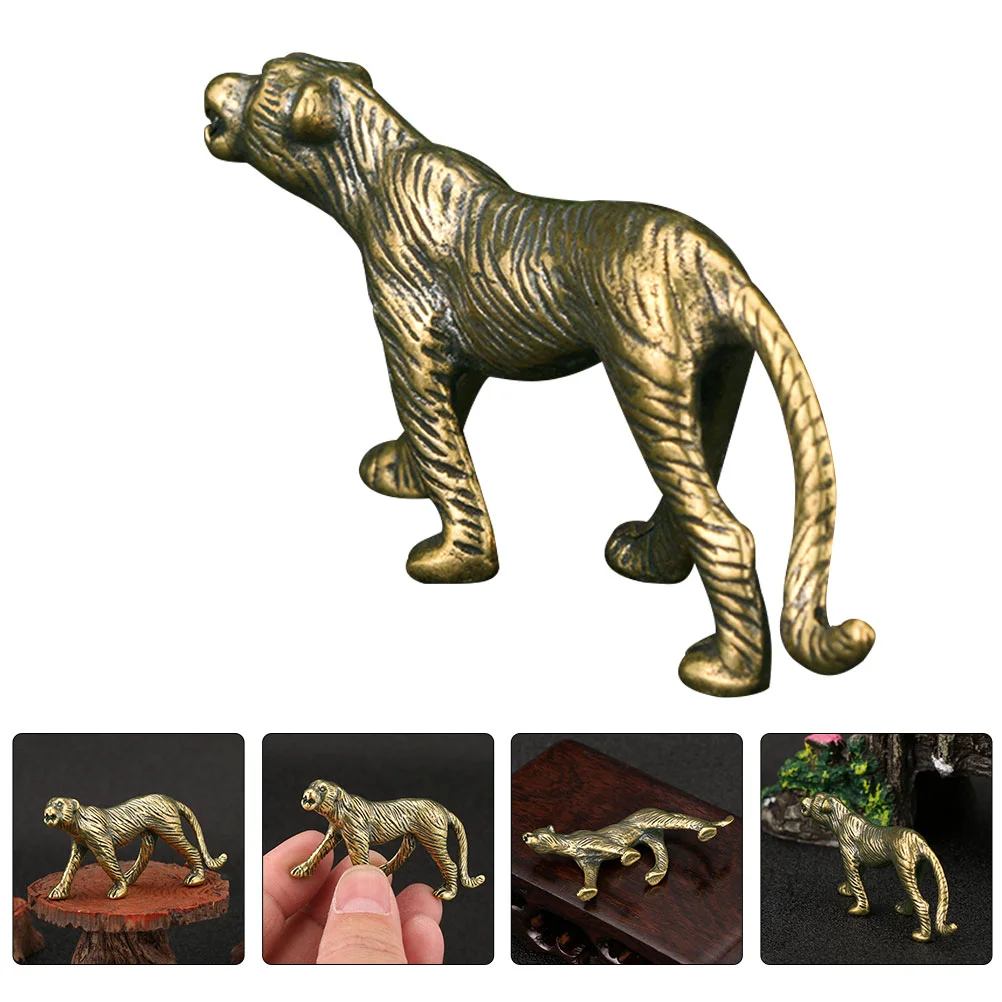 

Brass Figurine Sculpture Statue Animal Shui Miniature Feng Statues Decor Ornament Tabletop Decoration Desktopfengshui Simulation