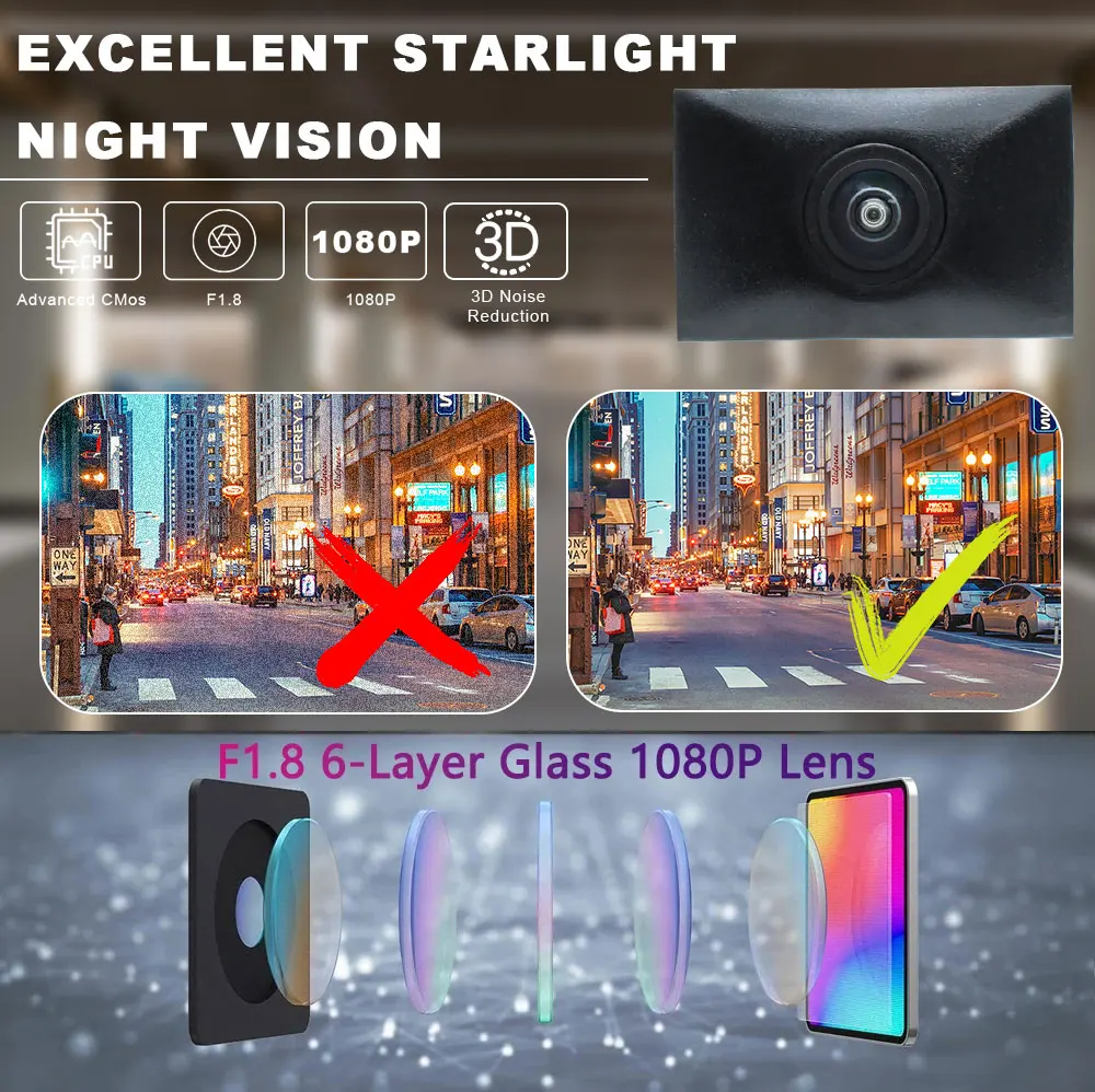 HD 170° ° Автомобильная передняя камера Fisheye AHD 1080P для Audi Q7 4L Facelift 2010 2011 2012 2013 2014 2015 с