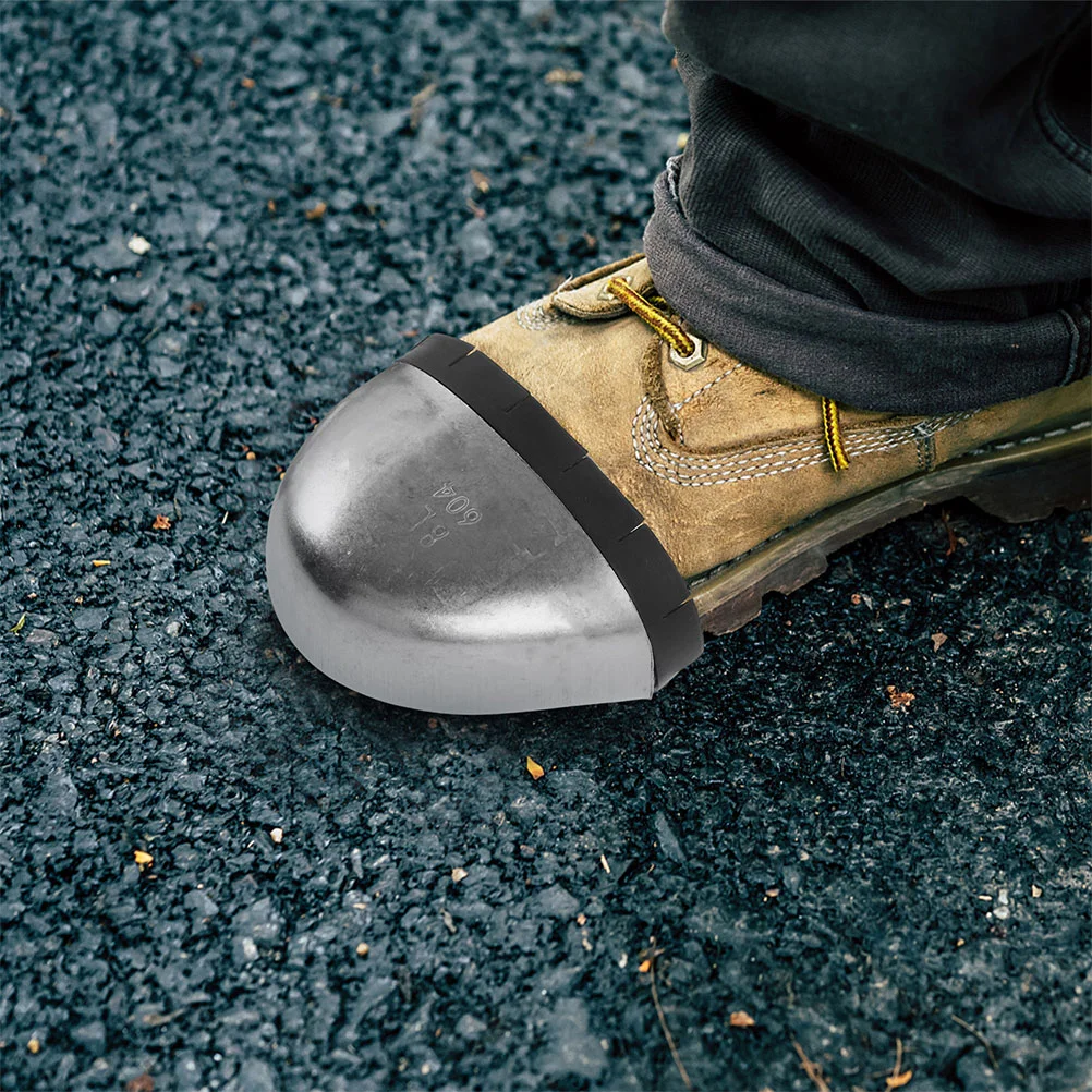 Защитный носок из стекловолокна рабочие ботинки бахилы железные колпачки