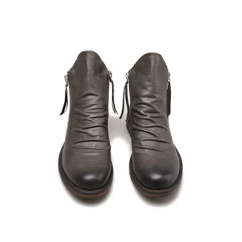 Ботинки для верховой езды в стиле ретро, мужская обувь, новинка 2022, Роскошные зимние ботинки, мужские ботильоны, Мужская классическая обувь размера плюс 47 48 Botas De Hombre