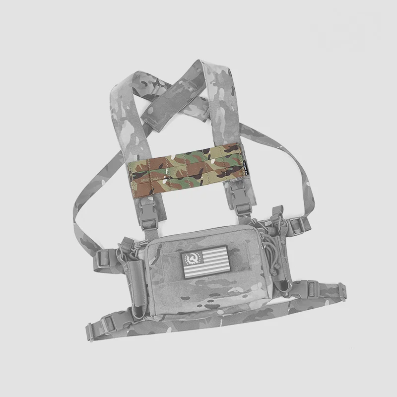 Фото Тактическая панель для телефона EUD BRIDGE Molle для d3mrm MK4, тактический жилет, нагрудная установка, совместимая с AIRSOFT KGWERKS №3