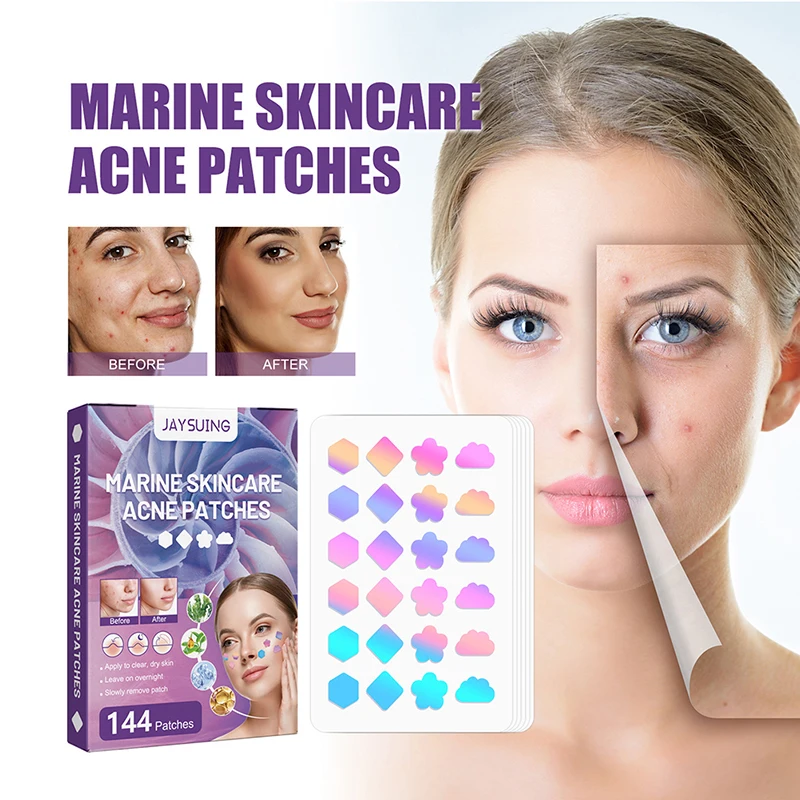 

144 Pcs/Box Invisible Acne Removal Pimple Patch Beauty Acne Tools Pimple Acne Concealer Face Spot Scar Care Stickers