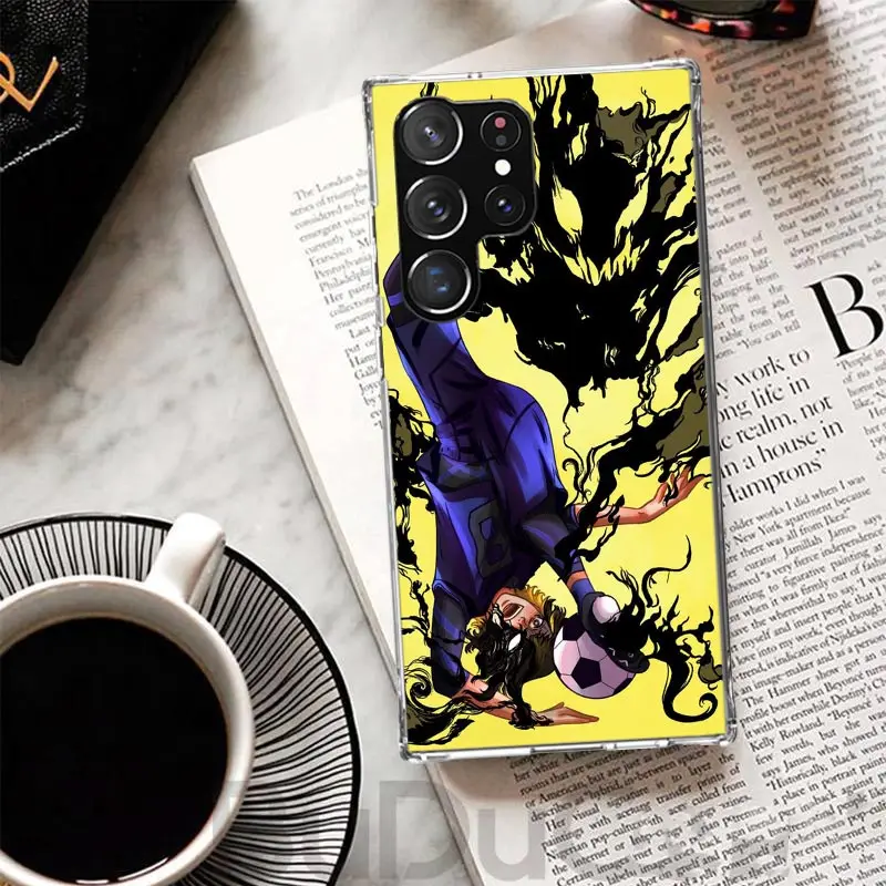 Чехол Blue Lock Bachira Meguru для Samsung Galaxy S23 S22 S24 S25 Ultra S21 Plus S20 FE чехол телефона S10 + S10E S25U с