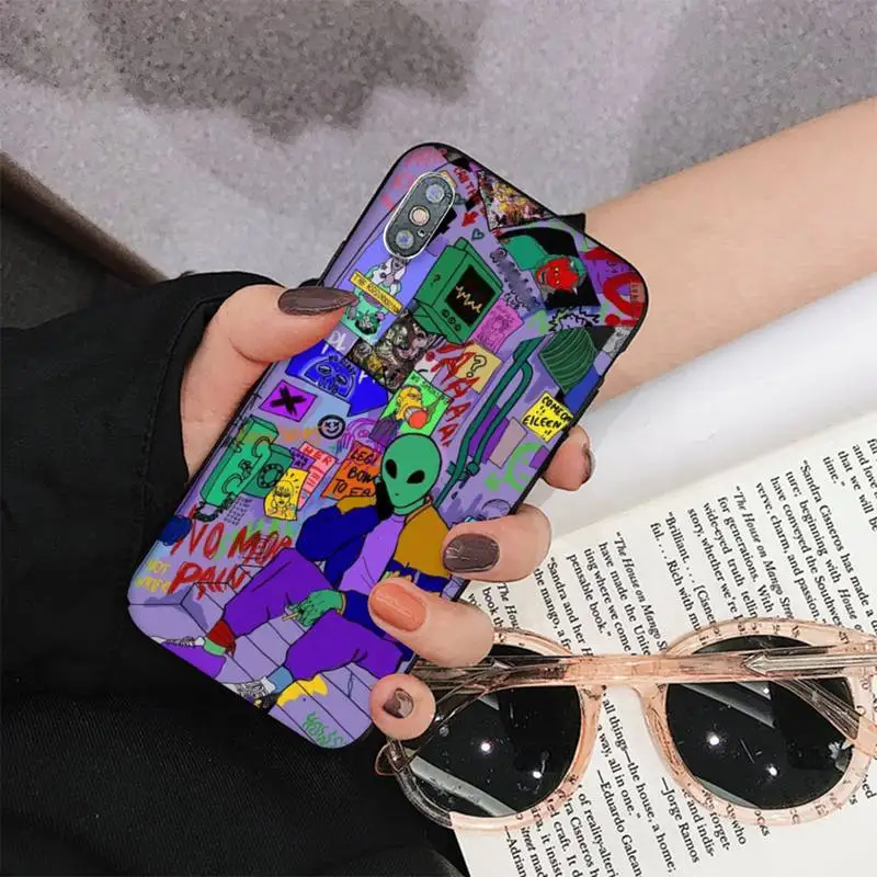 Крутой чехол Alien для телефона iPhone 11 12 13 Mini Pro Max 8 7 6 6S Plus X 5 S SE 2020 XR XS 10 - купить по