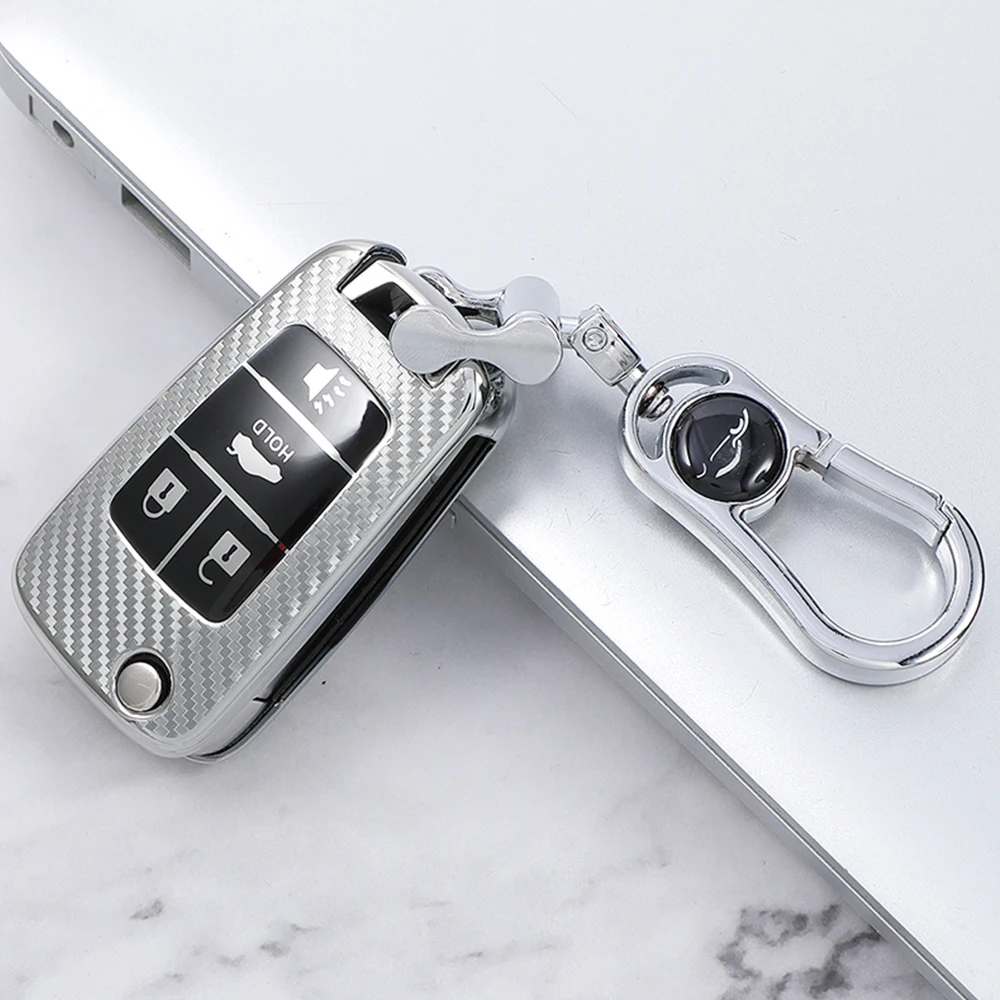 

TPU Carbon Grain Car Key Case Cover Bag For Chevrolet Cruze For Opel Vauxhall Insignia Astra J Zafira C Mokka Encore Accessories