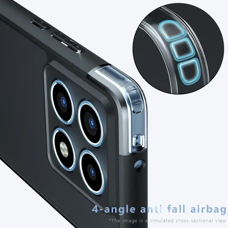 Чехол для Xiaomi 14T Pro/14T ультратонкий матовый полупрозрачный и прозрачный чехол