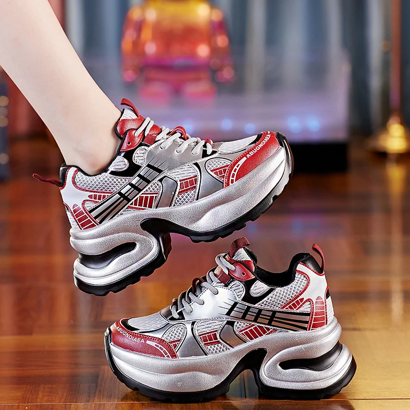 Женские кроссовки из натуральной кожи AUTUSPIN уличная Удобная Повседневная Уличная