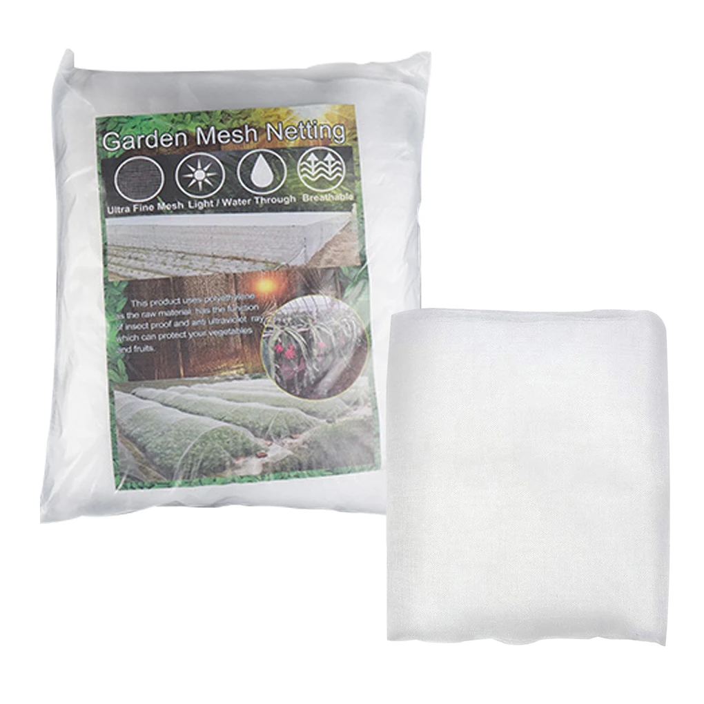 

1/2/3 садовая сетка для насекомых, дышащая сетка для растений, аксессуар для пылезащитной сетки, теплица 2,5x3 метра