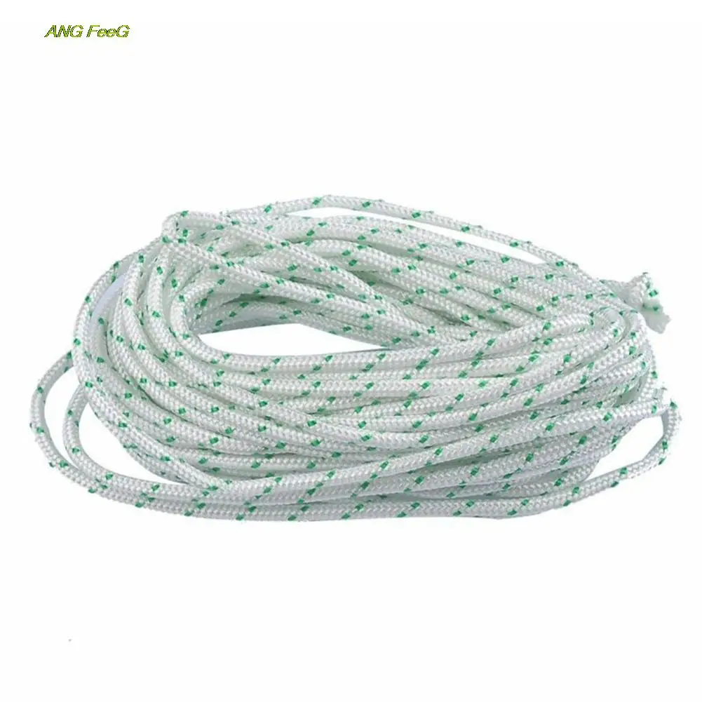 

2pcs 4M Recoil Starter Pull Start Cord / Rope For Husqvarna Chainsaws Lawn Mower Engine Atco 4mm Diameter Oil Petrol Resistant