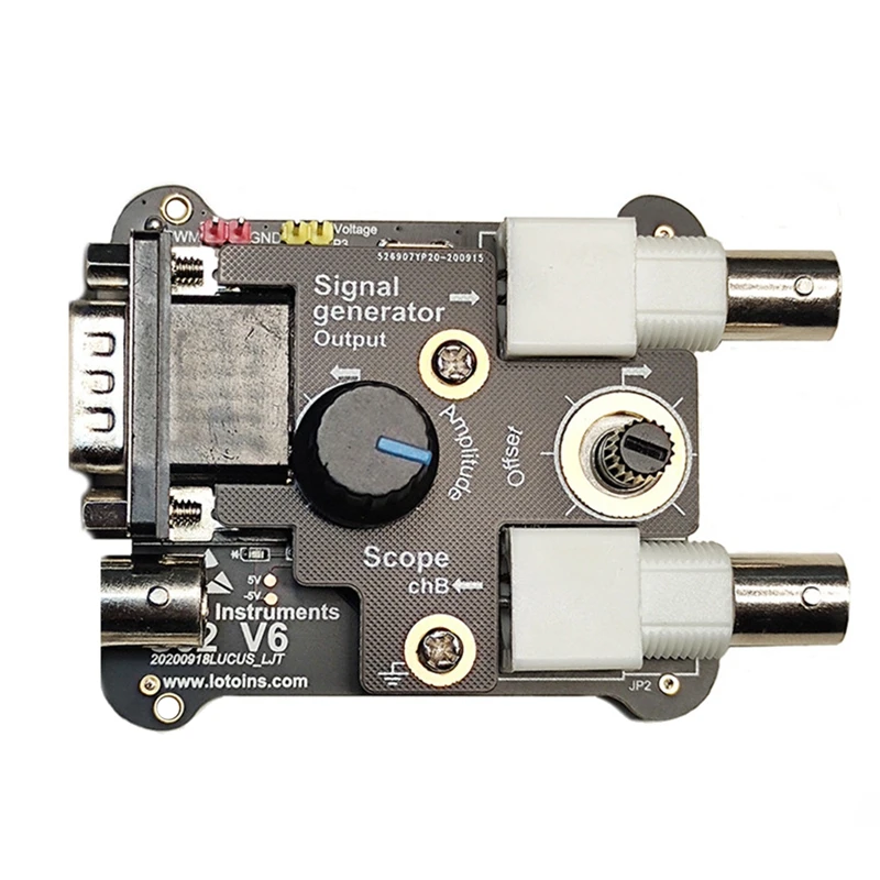 

LOTO Signal Generator Module S02, Single Channel, 13Mhz Bandwidth Sine Wave Compatible With LOTO Oscilloscope OSC482